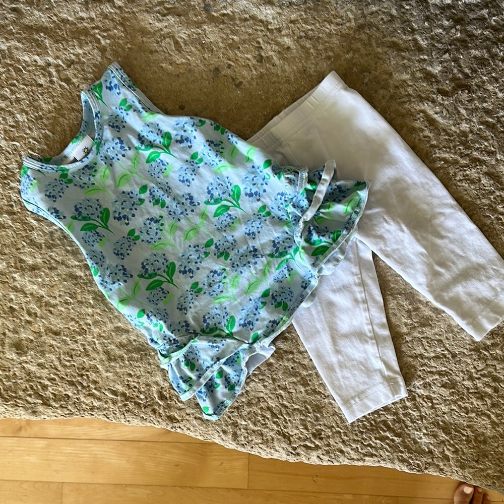 Florence Eiseman Floral Kids Matching Set